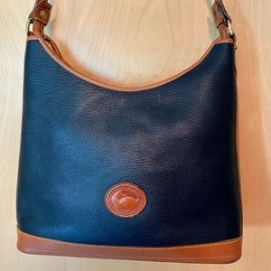 Vintage Dooney & Bourke Leather Shoulder Bag
